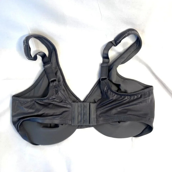 Olga Gray Non Padded Underwire Adjustable Strap Bra Size 38D - Picture 2 of 9